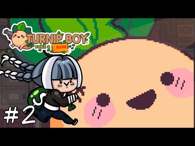 G0tT4 g0 F4sT【Turnip Boy robs a bank part 2】【PNGtuberEN】