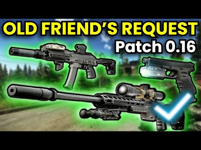 Gunsmith: Old Friend's Request - Patch 0.16 Guide | Escape From Tarkov