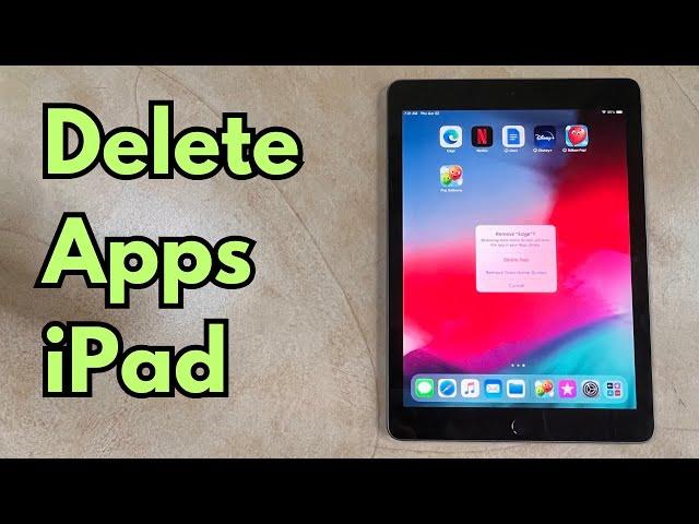 How to Delete Apps on iPad - Quick Guide