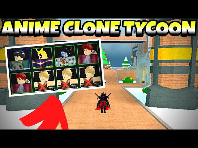 New Best Army Tycoon Game on Roblox - Anime Clone Tycoon (ROBLOX)