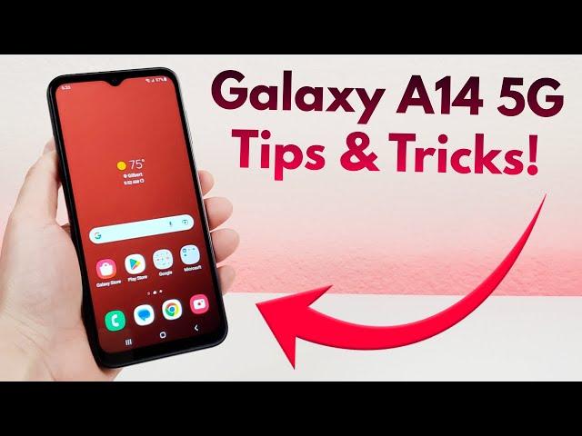 Samsung Galaxy A14 5G - Tips and Tricks! (Hidden Features)