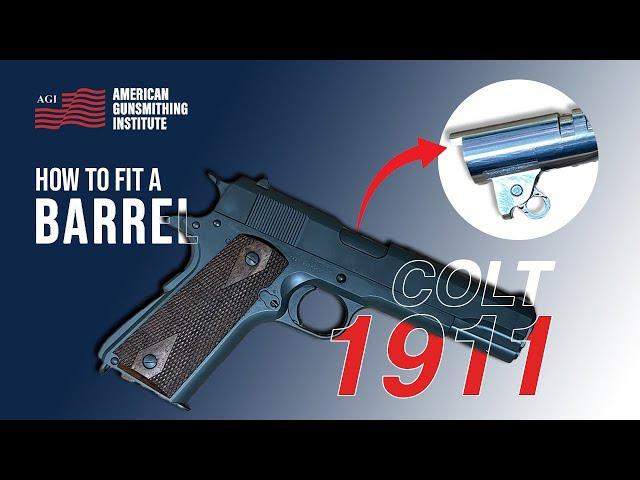 How To Fit a 1911 Barrel With Master Gunsmith Bob Dunlap