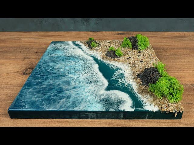 How to Make Ocean Waves Effect Using Epoxy Resin