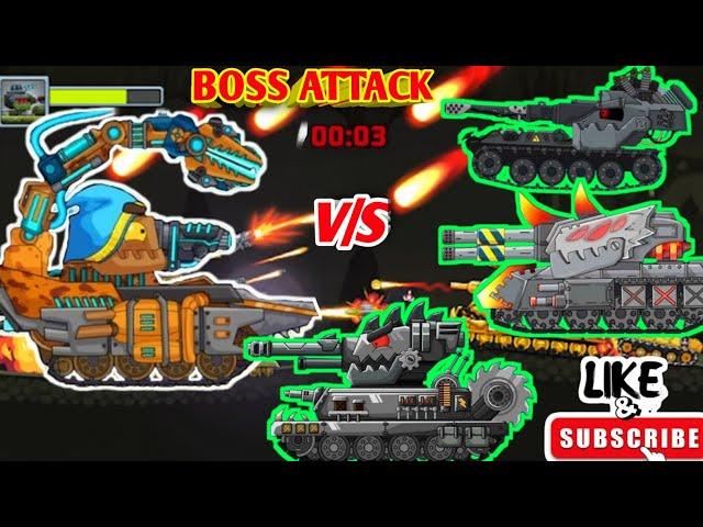 TANK COMBAT WAR BATTLE | TANK COMBAT BOSS FIGHT