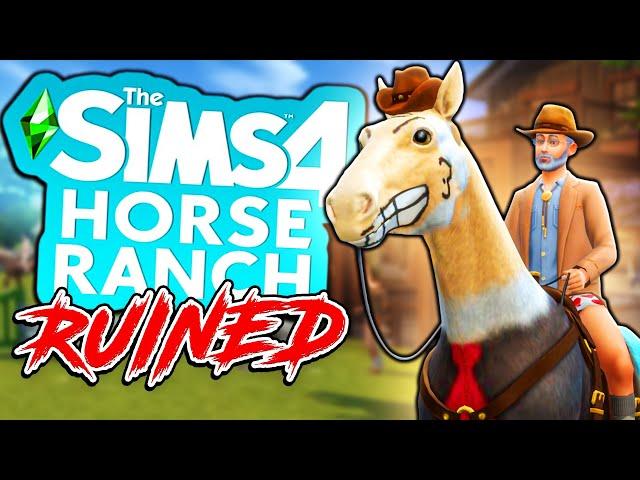 I ruined the Sims 4 horse ranch expansion using awful methods for success