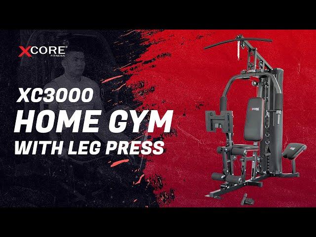 XC3000 Home Gym with Leg Press Function | Workout Demo