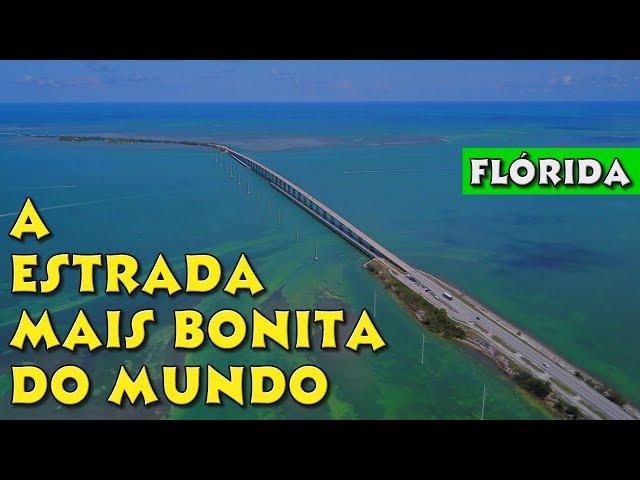 COMO É VIAJAR PELA ESTRADA MAIS BONITA DO MUNDO DE MIAMI A KEY WEST NA FLORIDA | VPC