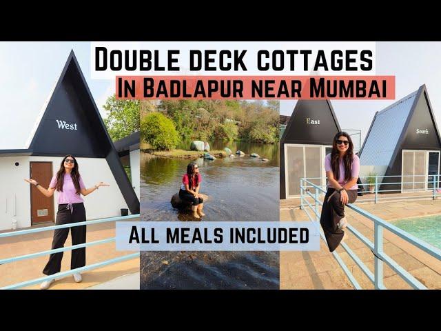 Badlapur|Double deck cottages|River view|All meals included|Riverdeck delta|Maharashtra