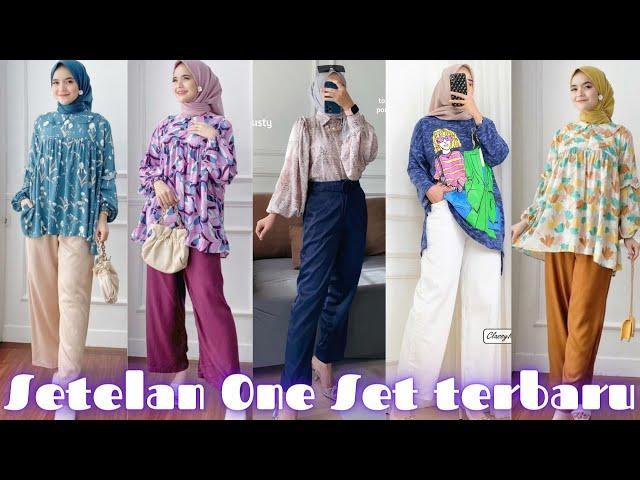 Setelan one set terbaru 2022 | baju setelan wanita hijab terbaru #setelanonesetterbaru #bajuwanita