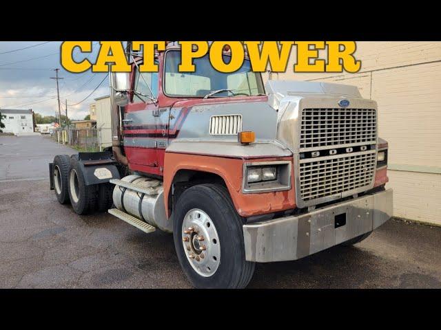 I bought a 1986 Ford 9000 with a caterpillar 3406b