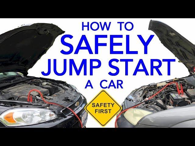 How To Safely Jump Start A Vehicle With A Dead Battery & The Correct Way To Hook Up Jumper Cables