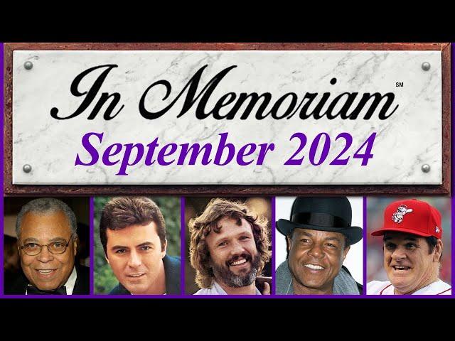 In Memoriam September 2024: Famous Faces We Lost in September 2024