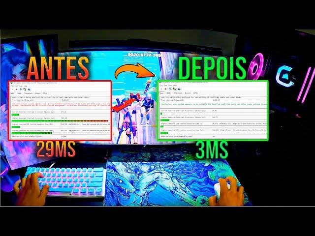 ZERANDO O INPUTLAG (FPS BOOST) ISSO NEM NA GRINGA ENSINA! Fortnite/CS2/Valorant/COD/RainbowSIX/GTA