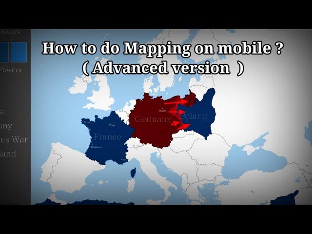 How to make Mapping on Mobile ? ( advanced version )