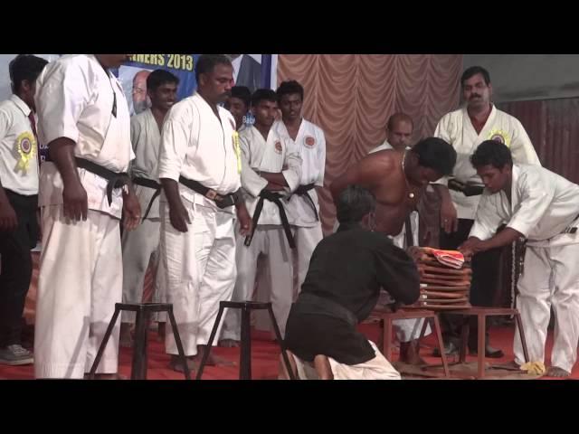 Shihan K V Babu Limca Book of record breaking attempt