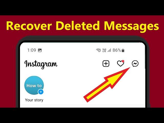 How to Recover Deleted Messages From Instagram Chat Recovery!! - Howtosolveit