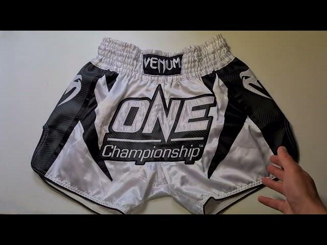 Honest review on Venum X ONE FC muay thai shorts