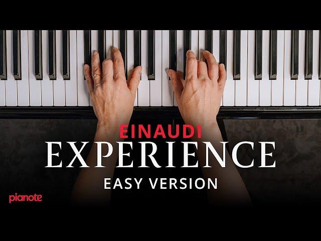 How to Play "Experience" by Einaudi (Beginner Song Tutorial)