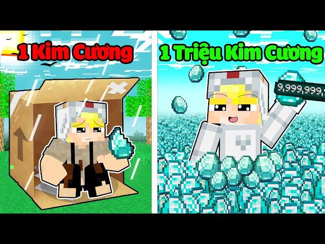 Tô Gà Nhưng Nếu Kim Cương = Tiền Trong Minecraft!!! 