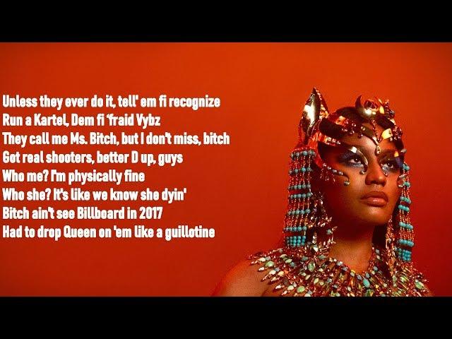 Nicki Minaj - Coco Chanel (Lyrics on Screen)