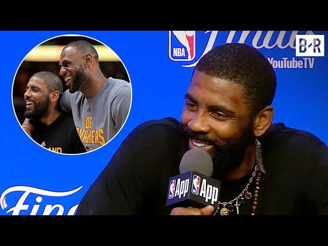 Kyrie Irving Responds to LeBron's Comments on Being Mad They're Not Teammates Anymore