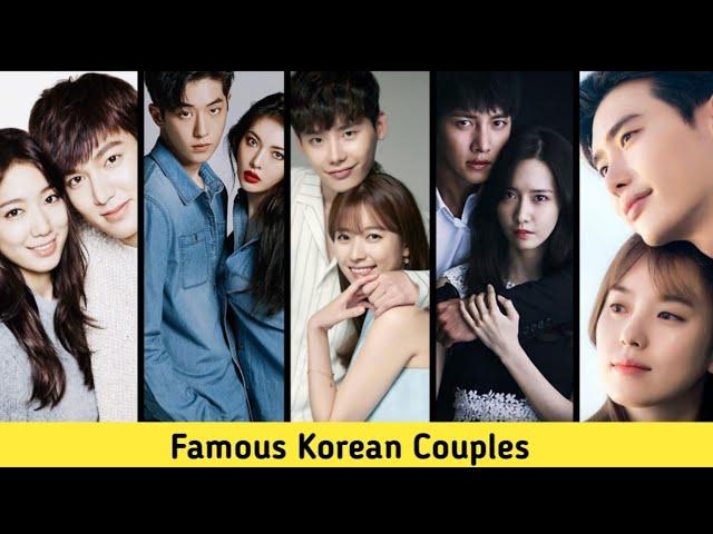 Famous Korean Couples | Famous Korean Couples in Real Life | Korean Celebrity Couples 2023 |