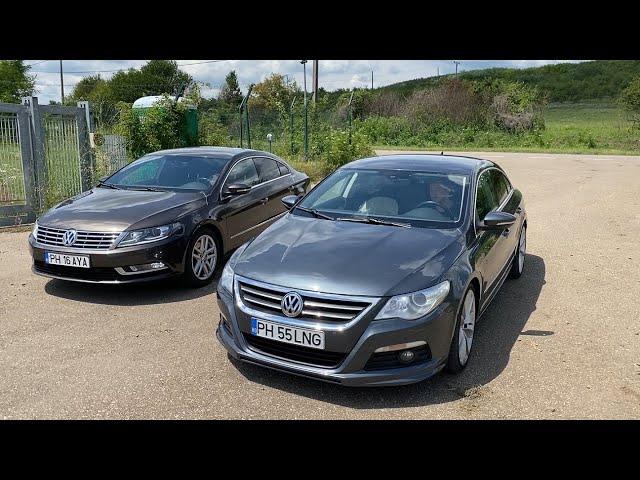 VW PASSAT CC vs VOLKSWAGEN CC | Acceleration & Sound | 0-100 Km/h |