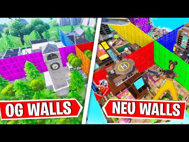 OG THE WALLS vs. NEU THE WALLS in Fortnite!