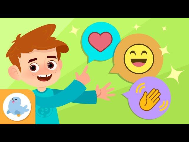 GOOD MANNERS for Kids  Hello, Goodbye, Please, Thank You, I'm Sorry  Compilation