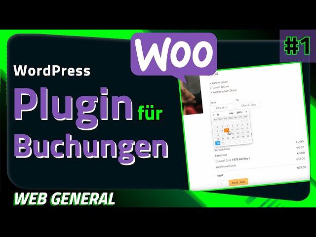 Bookings for WooCommerce · Kostenloses Buchungs-Plugin