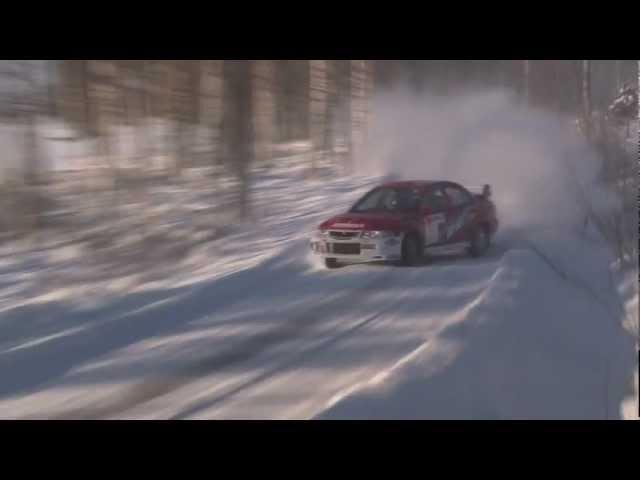 Henning Solberg living up to his sponsor "Go Fast" - Motorsportfilmer.net