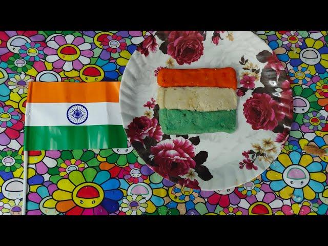 Tricolour Dessert | Independence Day Special | Sweet Bread Dessert