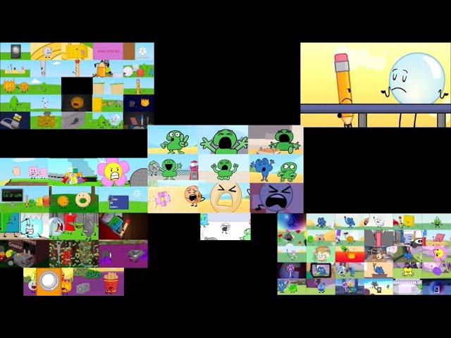 (+BFDIA 11) All BFDI Episodes Played At The Same Time, Synced To The Intro