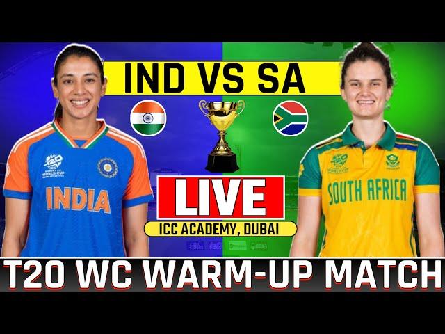 Live India Womens vs South Africa Womens Warm-up Match | Today Live Cricket Match #indwvssaw #T20