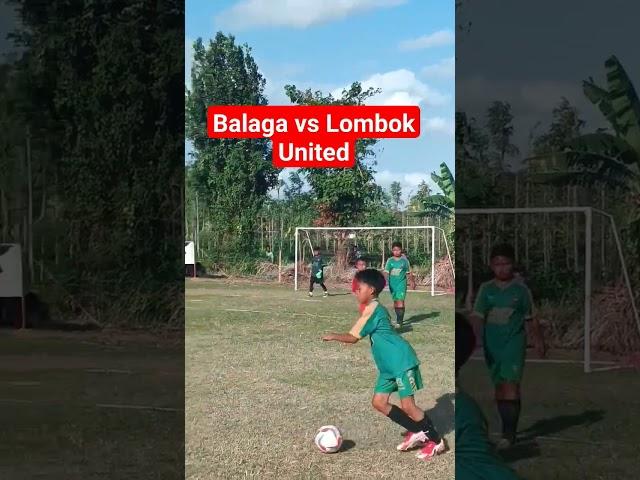 sepak bola lombok keras tspi tetap jaga sportifitas balga vs lombok jnited, #bolakampung #shots #ssb