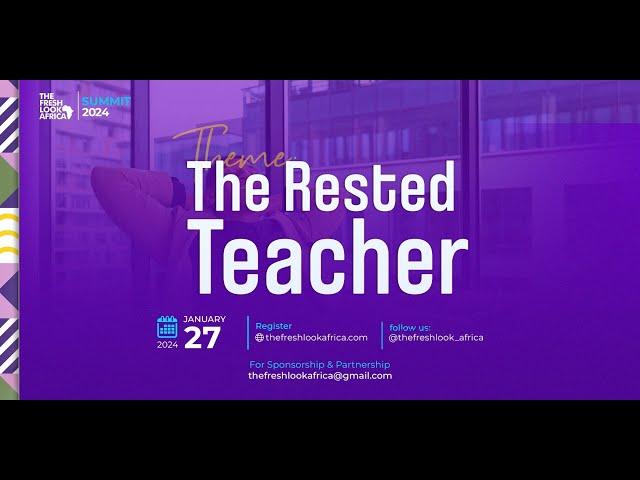 Teacher Wellness Summit: TFLA Summit 2024 - The Rested Teacher Trailer