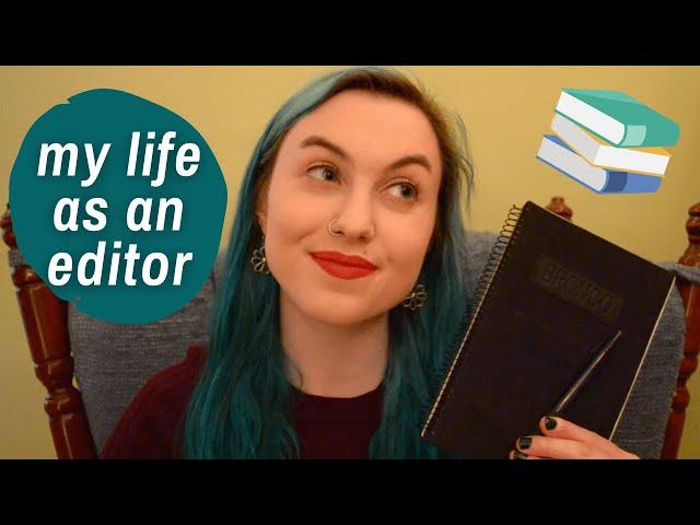 my life as a book editor // tips for aspiring editors