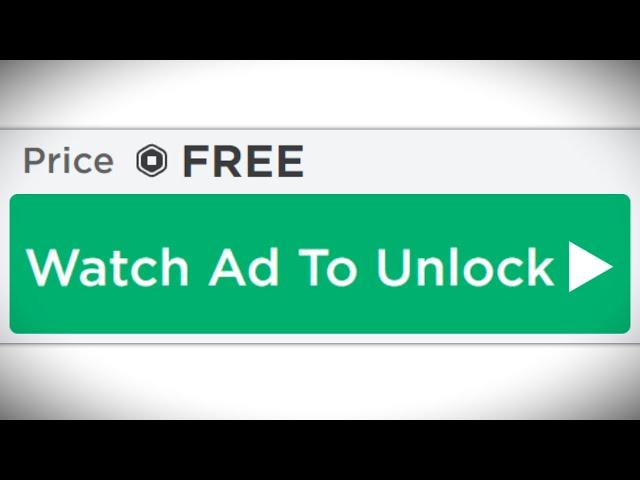 You Can Watch Ads For Roblox Items Now?!...