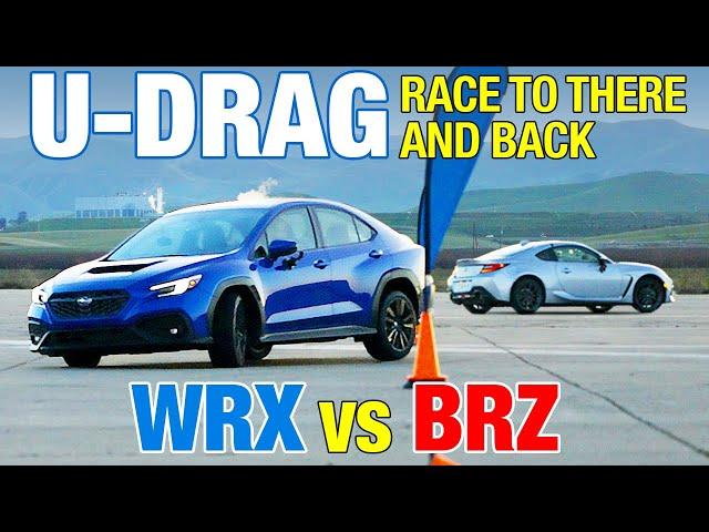 U-DRAG: 2022 Subaru BRZ vs. 2022 Subaru WRX