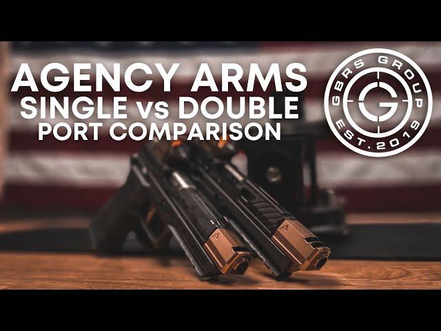 GBRS Group x Agency Arms SIG P320 Single vs Double Port Comparison