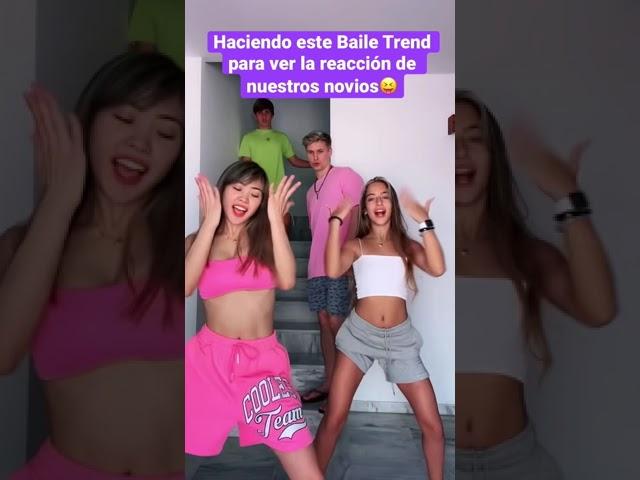 Baile TREND de TikTok con Ariann Music y Cesar Abril Se esperaban esa reaccion? #Shorts