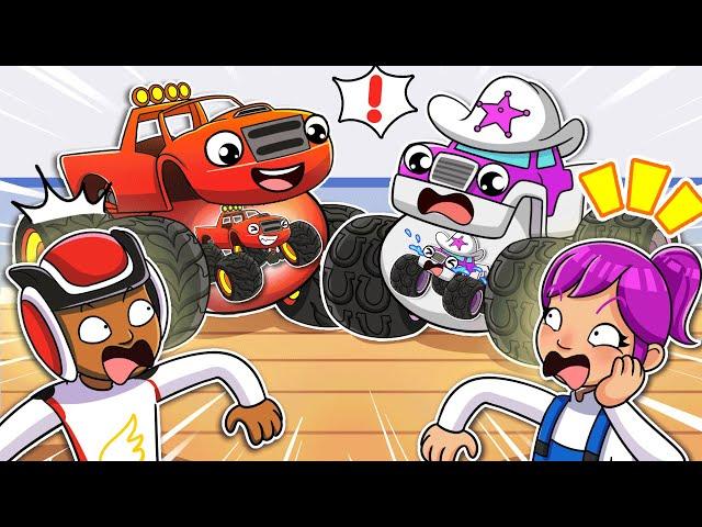 BREWING CUTE PREGNANT & BREWING CUTE BABY? - Blaze and the Monster Machines Animation