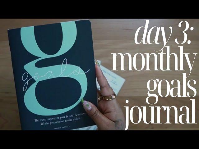 My FAVORITE Way to Set Monthly Goals for SUCCESS