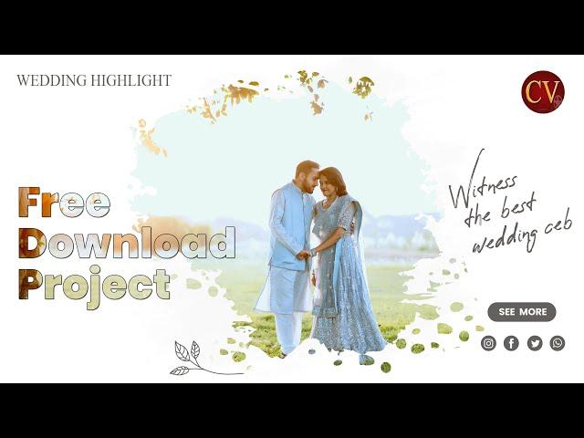 wedding highlight project Free download premiere pro | Episode-8 |