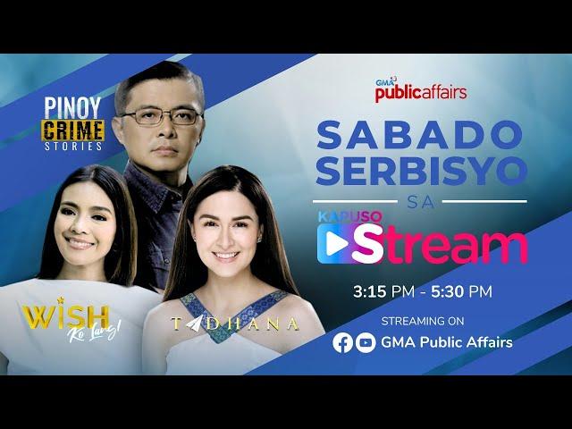 Kapuso Stream: TADHANA, WISH KO LANG, PINOY CRIME STORIES | LIVESTREAM |  July 27, 2024