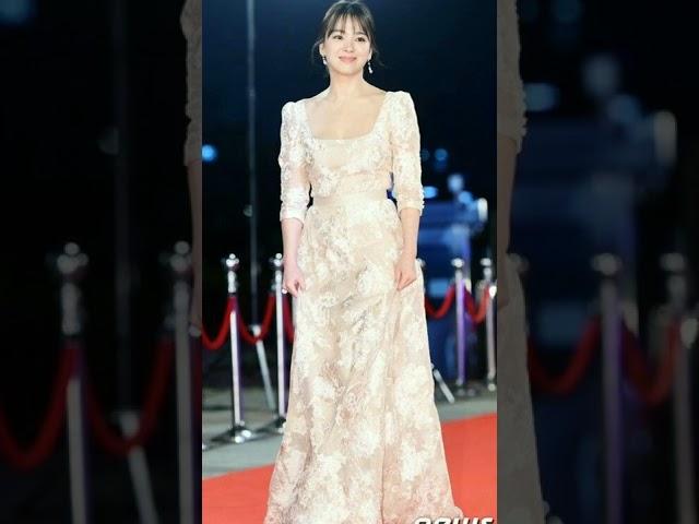Song Hye-Kyo Red Carpet Dress | Red Carpet Looks  - MY GIRL #shorts #trending