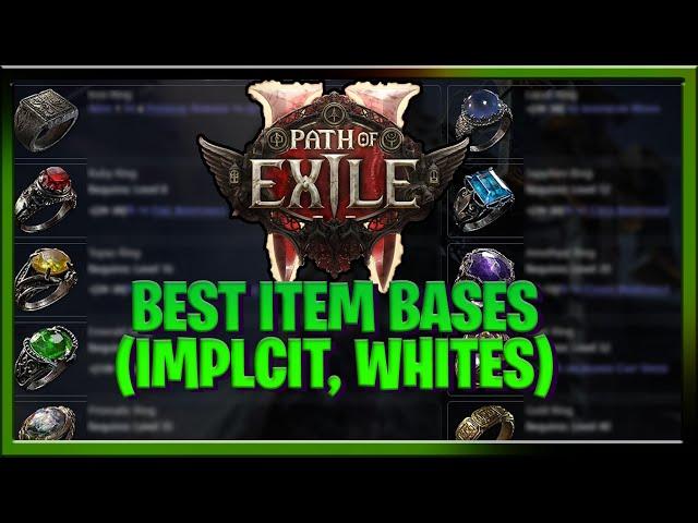 Path Of Exile 2 Best Base Items (Whites) Tips and Tricks For Beginners and Advanced Players EP 8