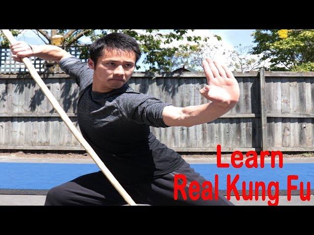 Shaolin Kung Fu Wushu Basic Bo Staff Training Session 3