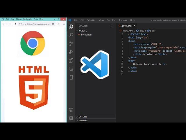 Run HTML Files using Visual Studio Code 2022