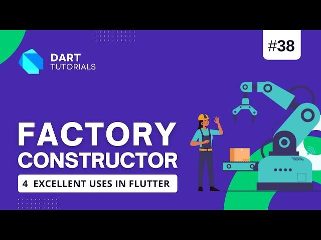 Factory Constructor in Dart | Dart factory constructor | Dart Tutorials #38